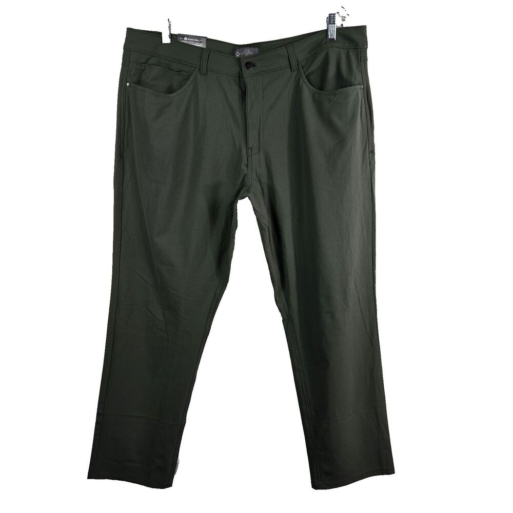 Members Mark Men's Size 40x30 Benton Performance Pants Green NWT